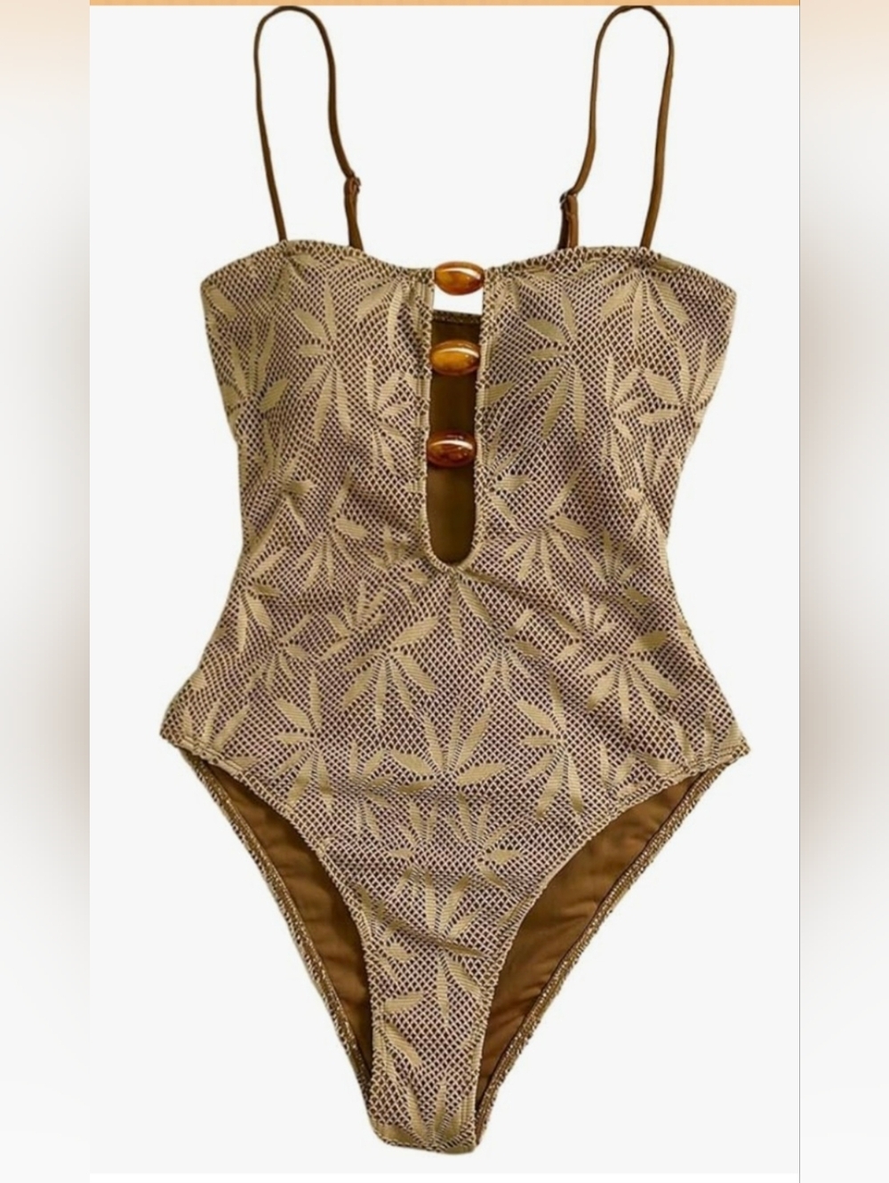 QJQ Boho Women's One Piece Swimsuit
